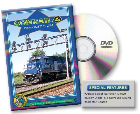 Conrail 4 Indianapolis to St Louis DVD