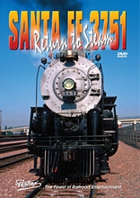 Santa Fe 3751 - Return to Steam DVD